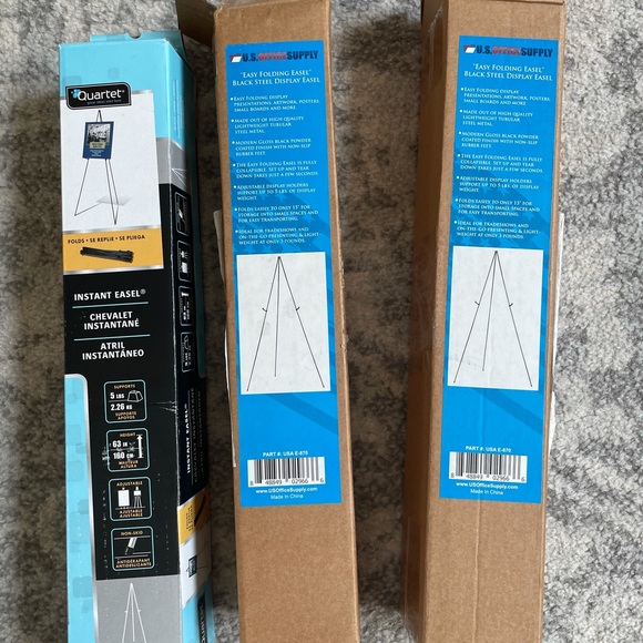 QUARTET Instant Easel 3 piece bundle! Three easels - Picture 5 of 11